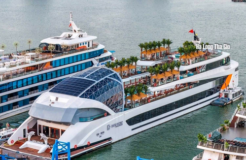 tàu dolphin hạ long 1 ngày