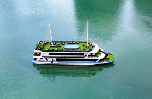 tàu dragon luxury hạ long 1 ngày
