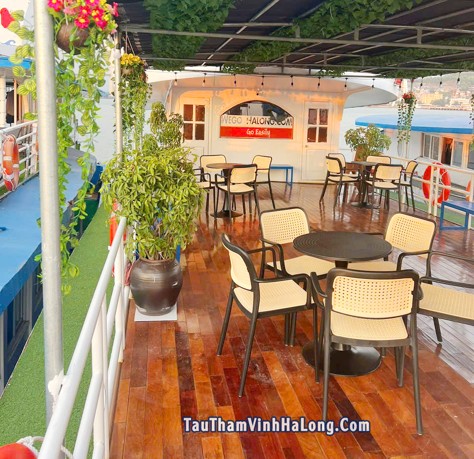 tàu hồng long thăm vịnh hạ long