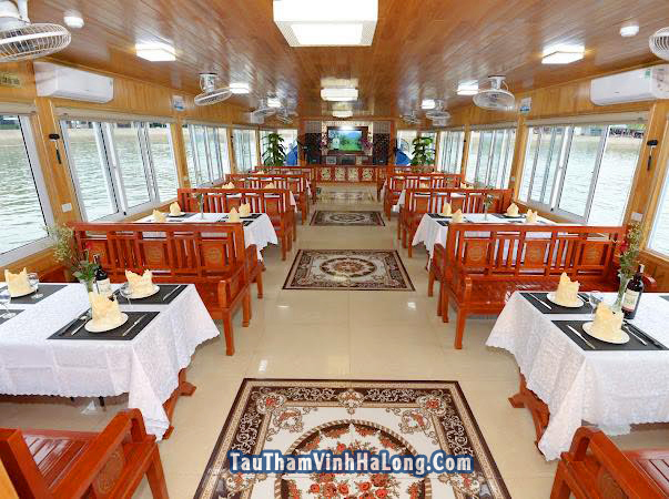 tàu phương hằng thăm vịnh hạ long