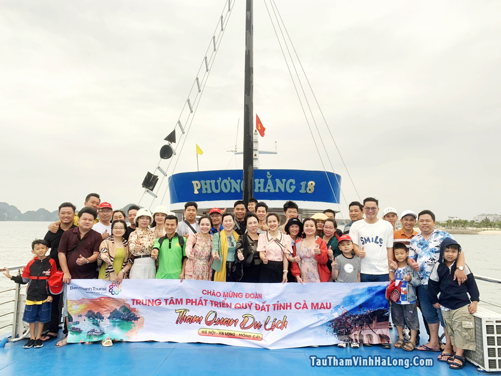tàu phương hằng thăm vịnh hạ long