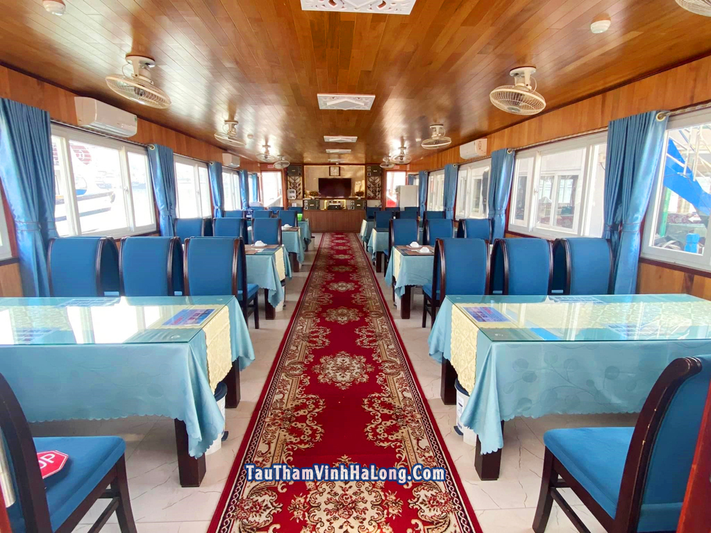 tàu thịnh an thăm vịnh hạ long